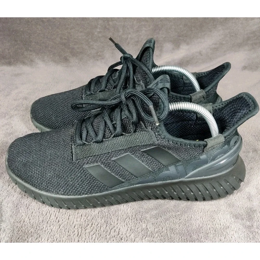 Adidas Mens Cloudfoam Running Shoes Size 9 Black Breathable HWI 28Y001